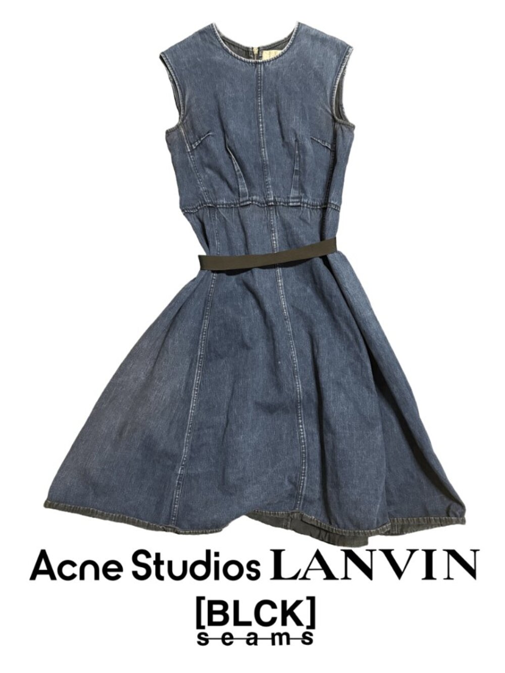 Lanvin x Acne Studios Denim Dress